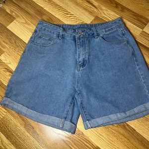 Blue Denim 90’s Jean Shorts